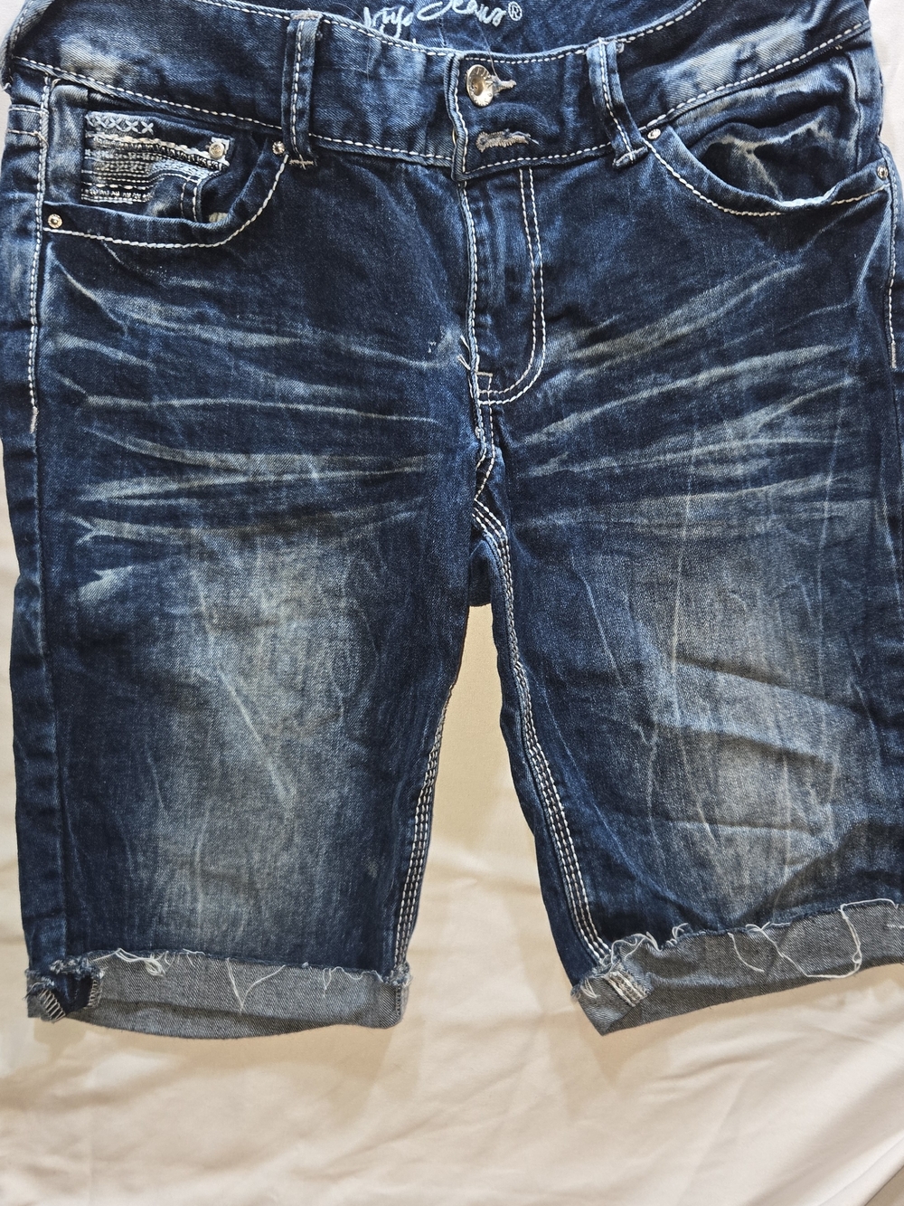 Ariya Blue Jean Shorts Womens